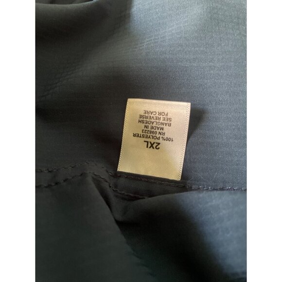 Magellan Outdoors Mens 2XL Blue Short Sleeve Fishing Shirt Relaxed Fit Moisture- - Picture 5 of 6